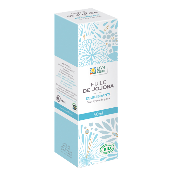 Huile végétale  jojoba 50ml - La Vie Claire